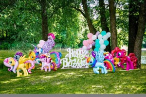 Фотозона my litlle pony декор